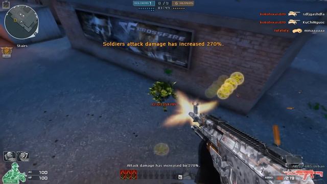 Crossfire NA/UK 2.0: AK12 - UBS - URBAN in HMX gameplay смотреть онлайн