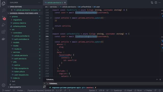 Node JS API development with Prisma ORM - Part-4 #07 смотреть онлайн
