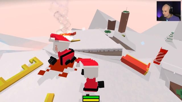 ЗЛЫЕ САНТЫ ПРОТИВ МАУГЛИ - Long Live Santa (прохождение на русском) #2 смотреть онлайн