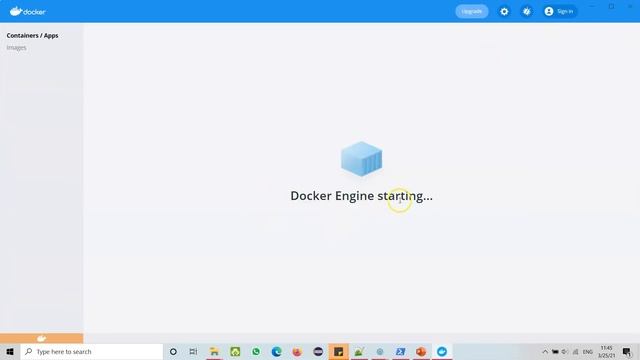 Starting Docker Daemon on Windows10 Home смотреть онлайн