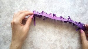 Сирень из бумаги .