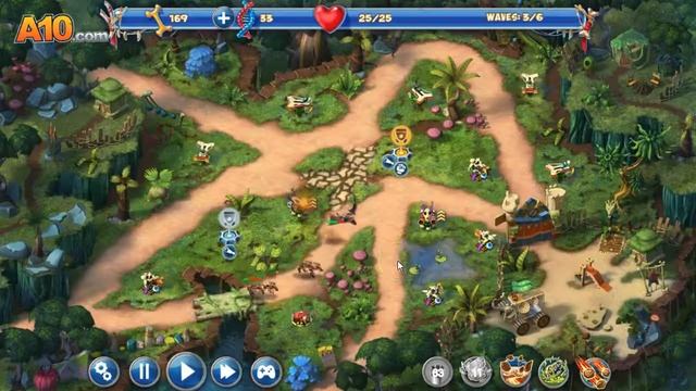 LETS PLAY DAY D: TOWER RUSH TRIASSIC PERIOD 2-14 PERFECT NLL смотреть онлайн