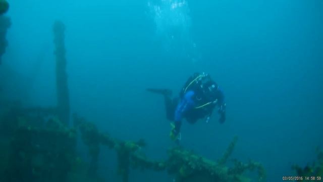 Diving in Murmansk, Russia, test GitUP Git2 смотреть онлайн