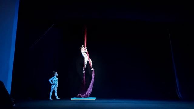 Отчетный концерт Zarkana 2021. Виктория Бракалова и Виктория Хампе. Далматинцы. смотреть онлайн
