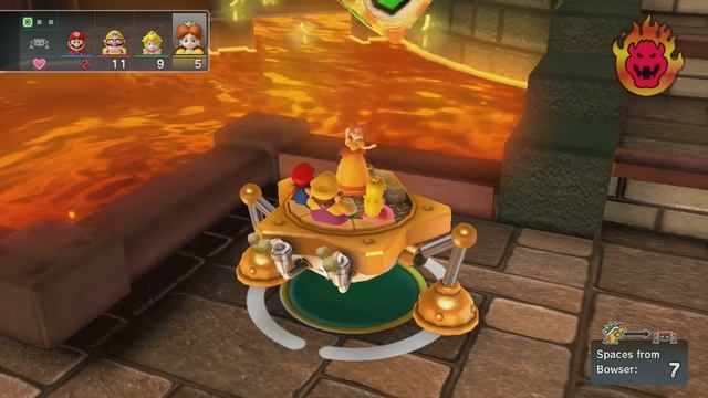 Mario Party 10 Bowser Party #107 Mario, Wario, Peach, Daisy Chaos Castle Master Difficulty смотреть онлайн