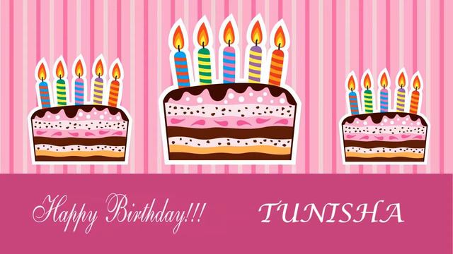 Tunisha Card Tarjeta - Happy Birthday смотреть онлайн