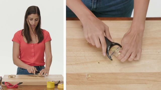 50 People Try To Peel & Grate Ginger | Epicurious