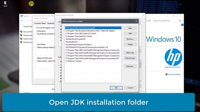 How to Run Java Program in Command Prompt (JDK Installation) смотреть онлайн