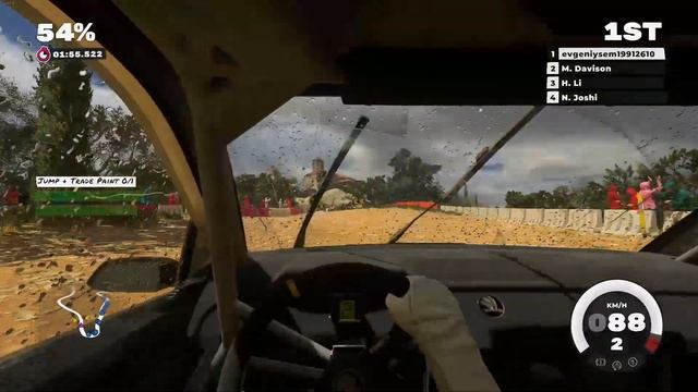 DIRT 5 Ultra Grafics, RAY TRACING ON, AMD Ryzen 5 2600X Radeon RX 6600 XT clip 2 смотреть онлайн