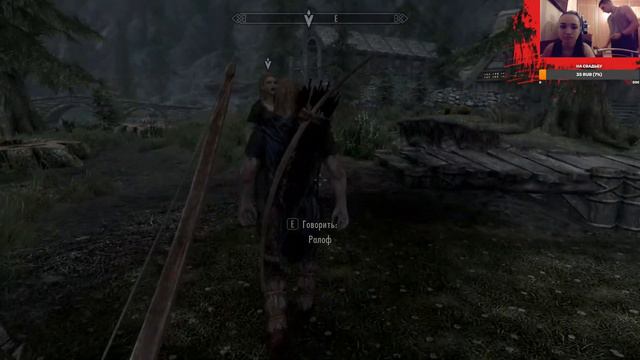 ДЕВУШКА ИГРАЕТ В Skyrim Anniversary Edition - Начало [#1] смотреть онлайн