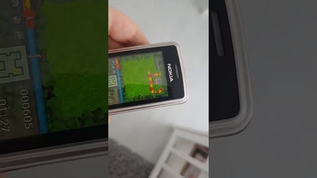 Nokia 6300 - Snake III Gameplay смотреть онлайн