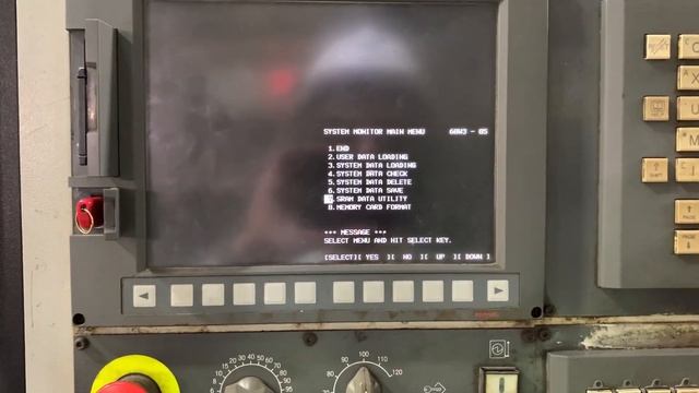FANUC 0i-TD. Cómo restablecer el CNC ante una SYS_ALM500 Desde la SRAM смотреть онлайн