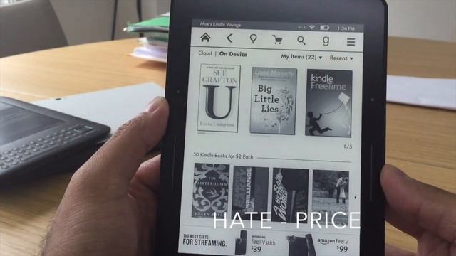 REVIEW - Amazon Kindle Voyage смотреть онлайн