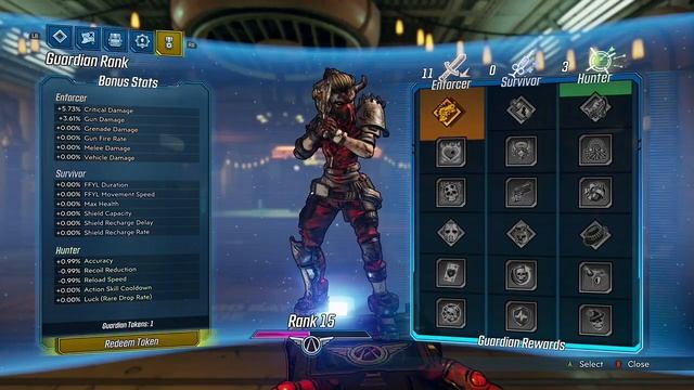 BORDERLANDS 3*END GAME* RESET YOUR GAURDIAN RANK CHOICES смотреть онлайн