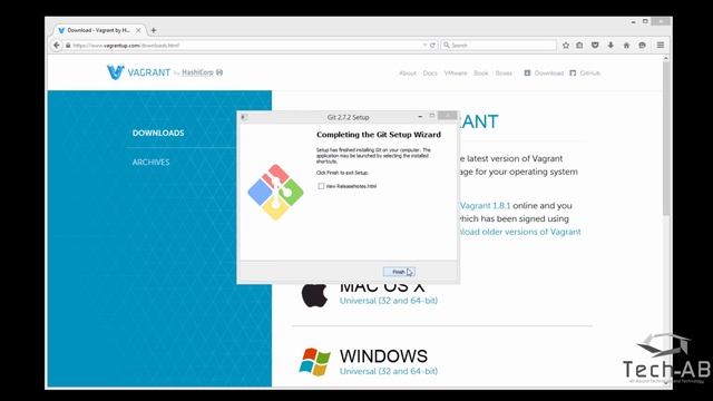 Installing Vagrant & Git смотреть онлайн
