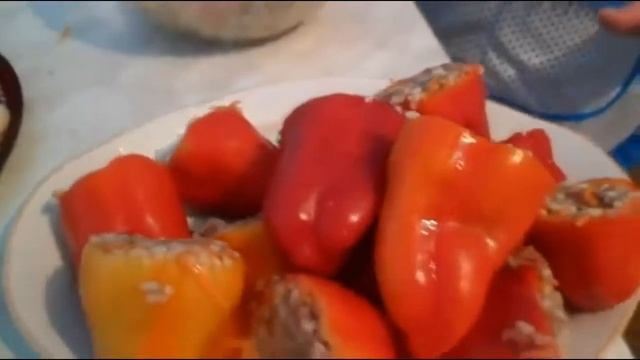 Фаршированный Перец Рецепт. Как Приготовить Фаршированный Перец. смотреть онлайн
