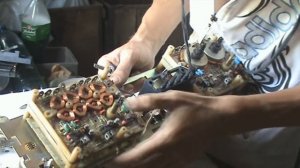 Магнитофон ВЕГА-122с разбор на радио детали