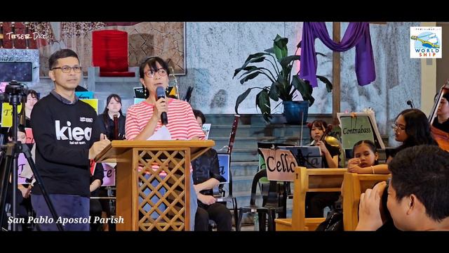 HIGHLIGHT | WORLDSHIP ORCHESTRA CONCERT | SAN PABLO APOSTOL PARISH | MAJEKAL MISSION | TITSER DIG смотреть онлайн