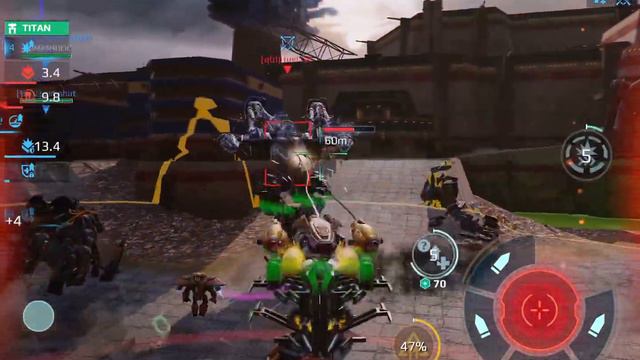 Switched titan weapons, still non-meta in the Factory | War Robots gameplay смотреть онлайн