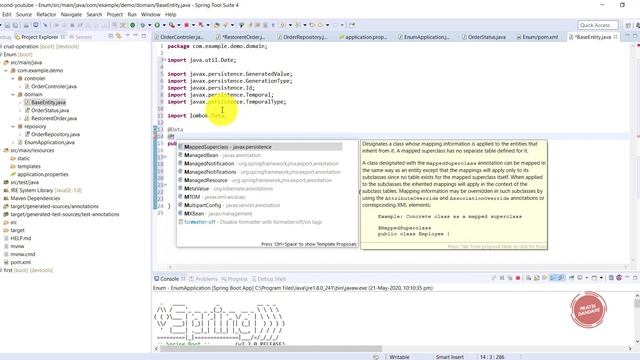 15. Spring Boot | Mapping Super class using @MappedSuperclass смотреть онлайн
