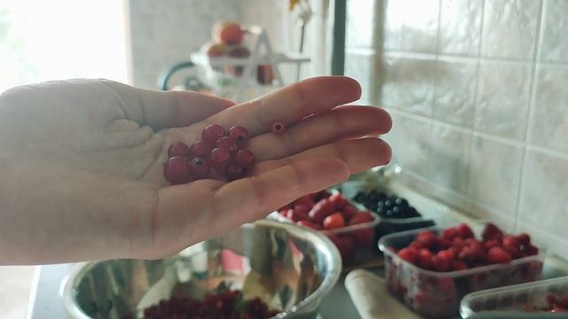 Утренние домашние дела. Заморозка ягод и рыбный суп смотреть онлайн