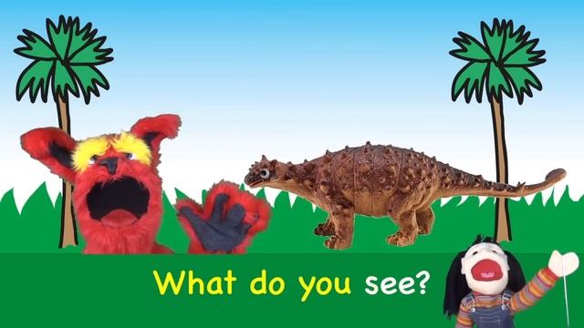 What Do You See? Song | Dinosaurs | Learn English Kids смотреть онлайн