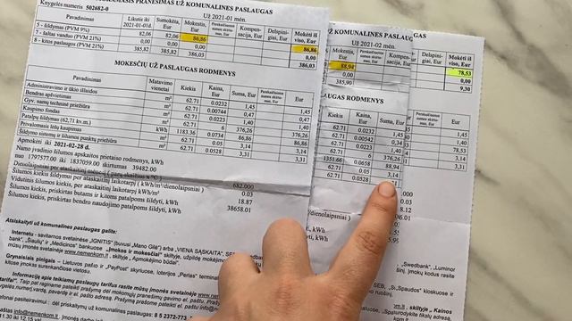 Коммунальные платежи в Вильнюсе/ Готовим спаржу. смотреть онлайн