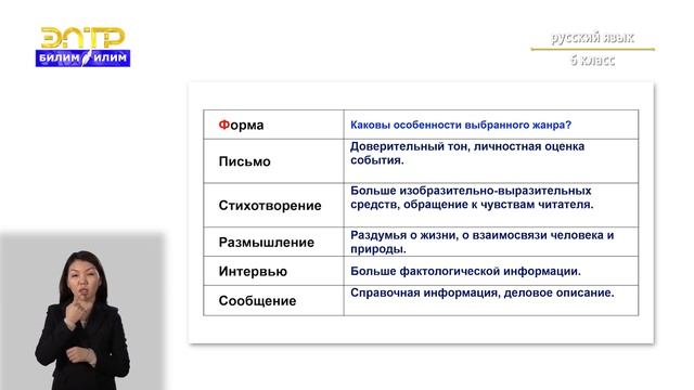 6-класс | Русский язык | Мастерская чтения и письма. Изложение с обрамлением смотреть онлайн