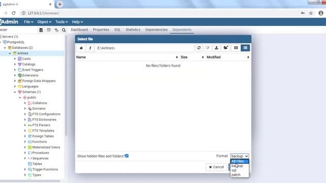 Database Restore смотреть онлайн