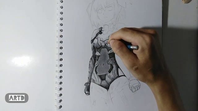 Tobiichi Origami | Dibujo | Date a Live | Drawing Origami | 鸢 一 折纸 | デート・ア・ライブ смотреть онлайн