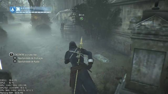 Dead Kings - Assassin's Creed Unity (EVGA GeForce GTX 770 Sc) смотреть онлайн