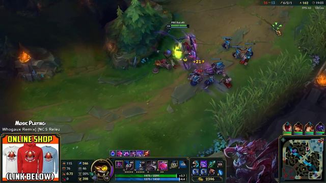 1000+AP 5000+HP A GENTLEMAN MONSTER | Cho'Gath vs Gnar TOP | Season 8 PBE Gameplay смотреть онлайн