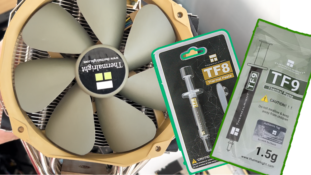 Термопаста Thetmalright TF9 замена на процессоре.mp4
