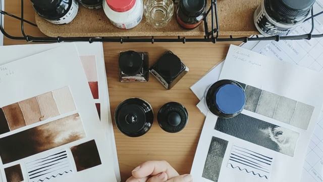 Тушь для рисования: виды, свойства, применение. смотреть онлайн
