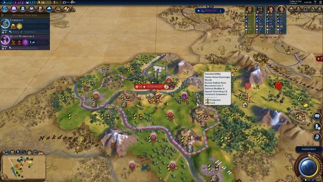 #2 - One City Challenge: Oracle & Divine Spark - Deity (Korea) - Civ 6 смотреть онлайн