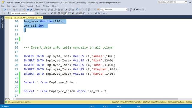 19. Clustered Index Vs Non-Clustered Index| Index in SQL by Pandey Guruji in English смотреть онлайн