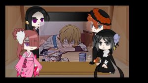 Реакция портовой мафии на ВДА♪|♪BSD characters react #bsd #gacha