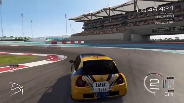 Renault Clio V6 around Yas Marina [FM5] смотреть онлайн