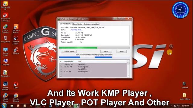 K Lite Codec Pack Full | Windows Best Codec Player | How To Down & Install?? смотреть онлайн