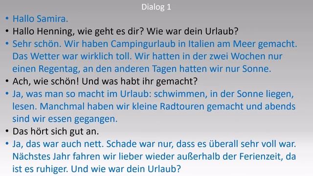 Dialoge A2 - B1. Deutsch lernen durch hören. 4 смотреть онлайн