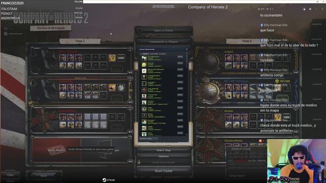 [EN/SP] Company Of Heroes 2 // Tomorrow LatinBlizt Tourney 2v2