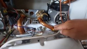 Снятие трёхходового клапана котла Vaillant (36кВт, turbotec 362)