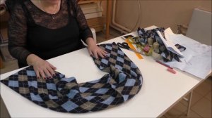 Как сшить снуд? Урок № 2