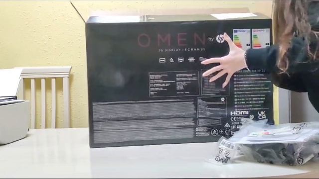 UNBOXING MONITOR OMEN HP 25, 144hz, 24.5”, 1 ms. + RATÓN LOGITECH G203? смотреть онлайн