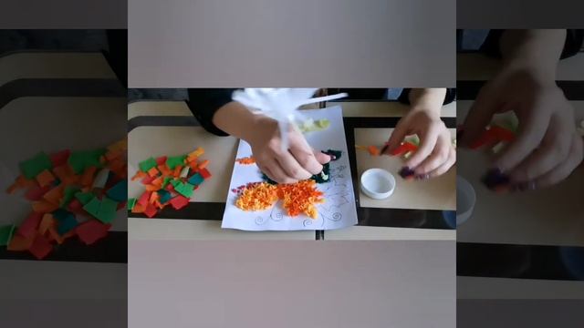 мастер – класс «Осенний букет» в технике торцевания смотреть онлайн