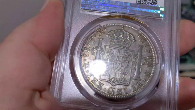 1776-Mo 8 Reales - an important date in high grade смотреть онлайн