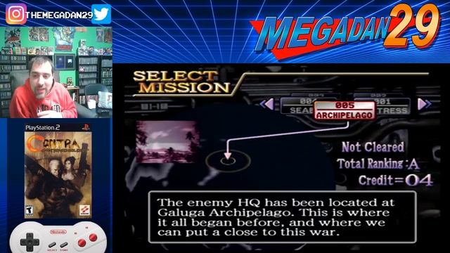 Contra shattered soldier PS2 playthrough смотреть онлайн