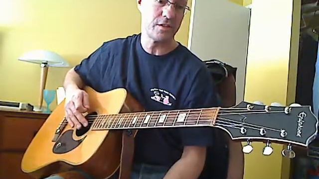Epiphone 6 String Acoustic Guitar смотреть онлайн