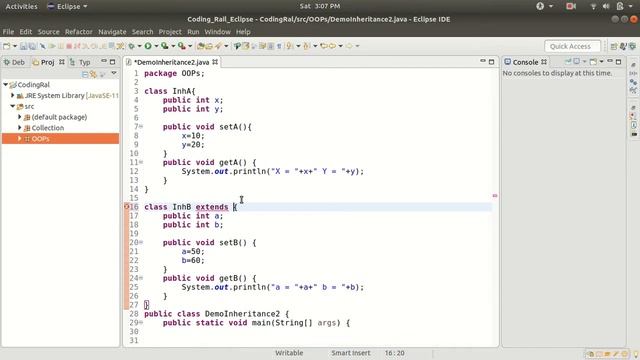 #3.1 Multi-Inheritance In Java | OOPs In Java | Interface | Extends | Implements | Coding Rail смотреть онлайн