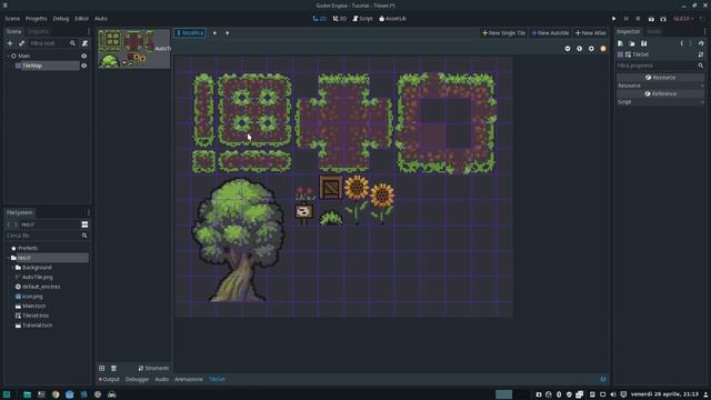 Godot Engine - Il nodo TileMap смотреть онлайн